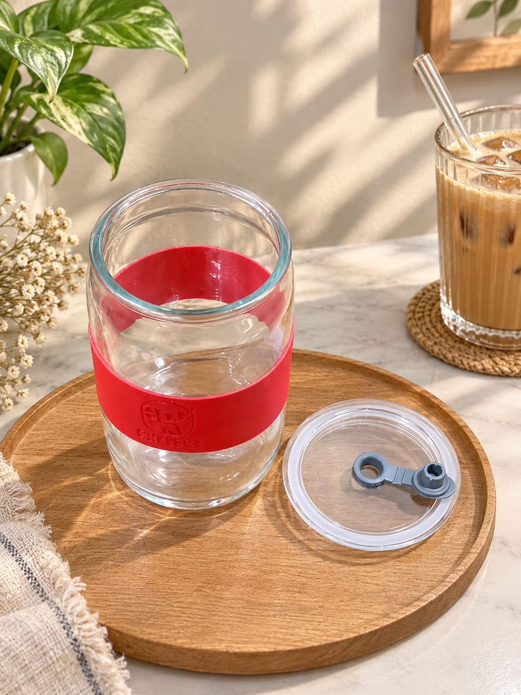 Barniwala 1 Pc Glass Tumbler | Clear Drinking Glass for Water, Juice, Milk & Cold Beverages | Stylish Transparent Tumbler for Kitchen, Dining Table, Home & Restaurant Use