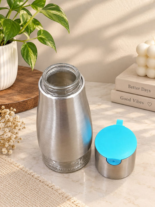 Barniwala 1 Pc Oil Dispenser Bottle for Kitchen | Reusable Cooking Oil Bottle with Easy Pour Spout | Leak-Proof Kitchen Oil Container for Cooking Oil, Vinegar, Sauce & Liquid Condiments