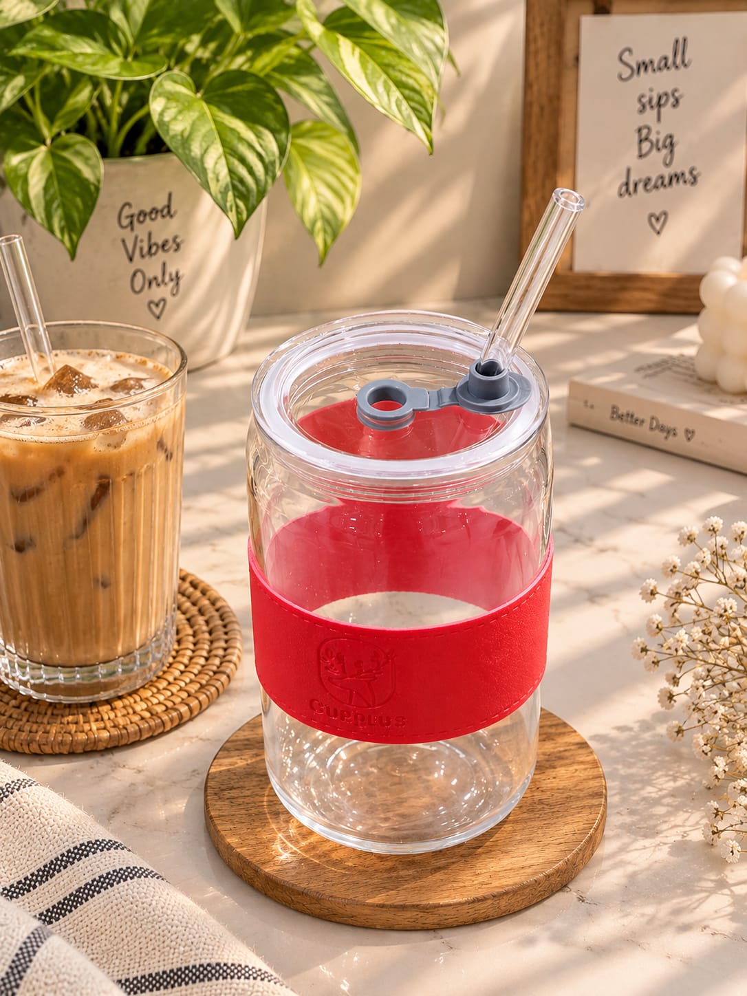 Barniwala 1 Pc Glass Tumbler | Clear Drinking Glass for Water, Juice, Milk & Cold Beverages | Stylish Transparent Tumbler for Kitchen, Dining Table, Home & Restaurant Use