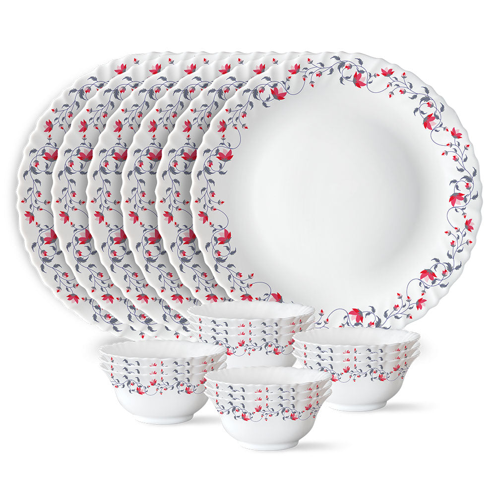 Larah Pantas 6 Pcs | Artificial Decorative Pantas Stems for Home Decor, Vase Decoration, Table Arrangement, Office, Party & Event Decoration | Stylish Green Foliage
