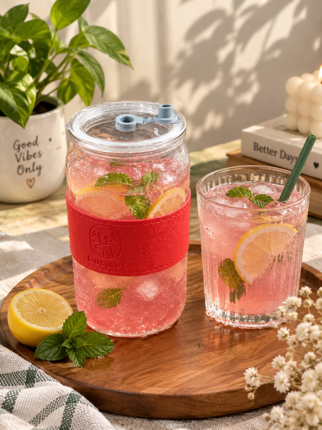 Barniwala 1 Pc Glass Tumbler | Clear Drinking Glass for Water, Juice, Milk & Cold Beverages | Stylish Transparent Tumbler for Kitchen, Dining Table, Home & Restaurant Use