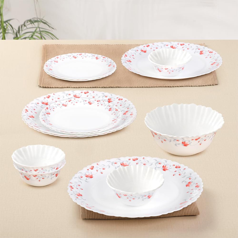 Larah Pantas 6 Pcs | Artificial Decorative Pantas Stems for Home Decor, Vase Decoration, Table Arrangement, Office, Party & Event Decoration | Stylish Green Foliage