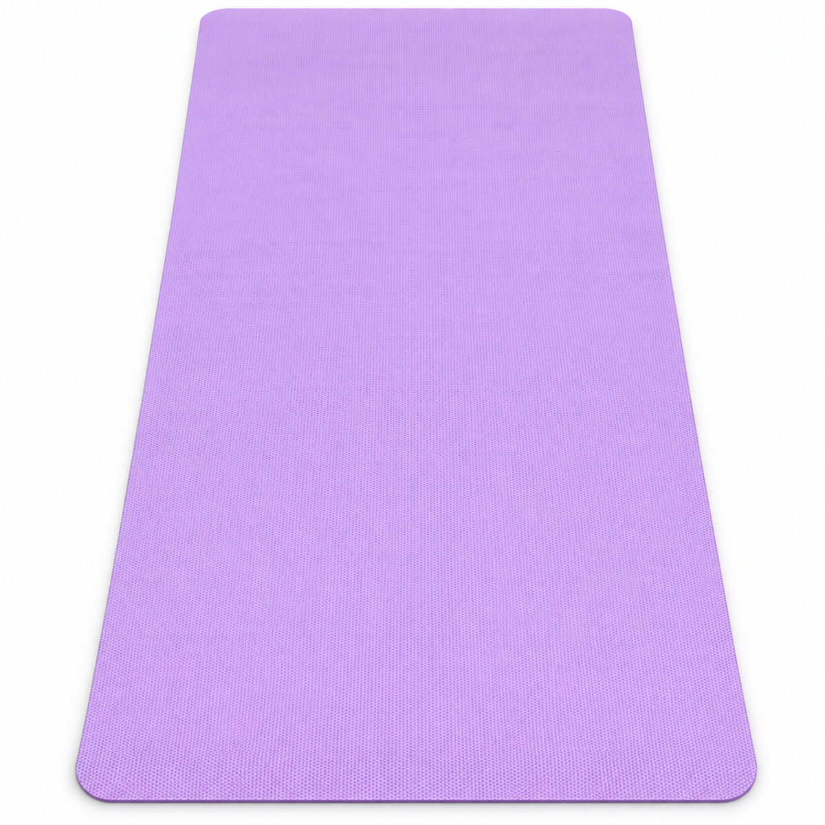 Lavender Yoga Mat 6mm Thick, 72 x 24 Inch Large Non-Slip Exercise Mat for Men & Women | Cushioned Water-Resistant Fitness Mat for Yoga, Pilates, Stretching, Workout & Home Gym