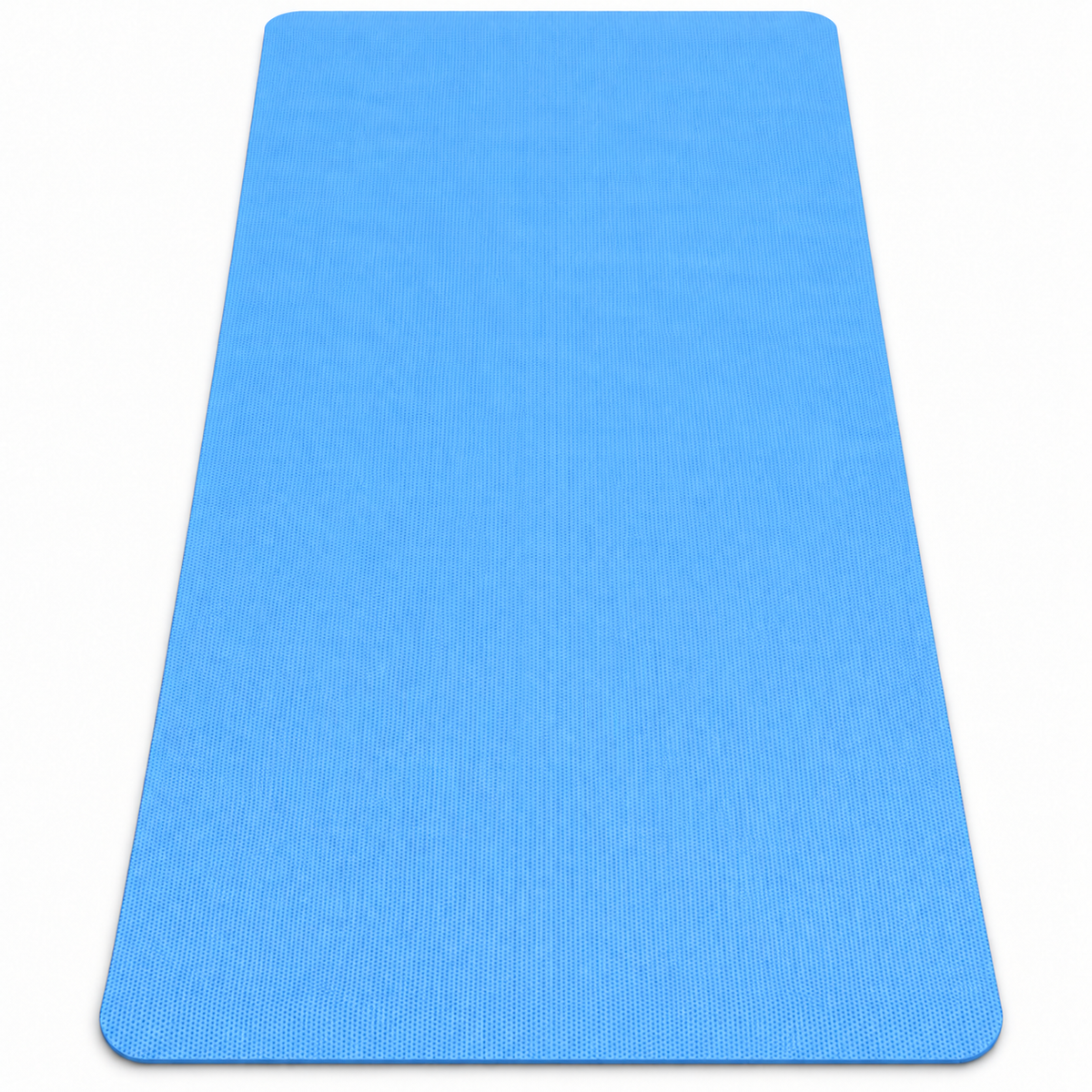 Blue 6mm Thick Yoga Mat 72 x 24 Inch, Large Size Non-Slip Exercise Mat for Men & Women | Water Resistant, Easy to Clean, Cushioned Fitness Mat for Yoga, Workout, Pilates & Home Gym